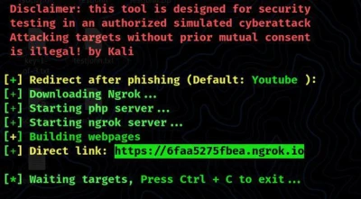 Email Phishing Using Kali Linux Waiting For Target Esm W400