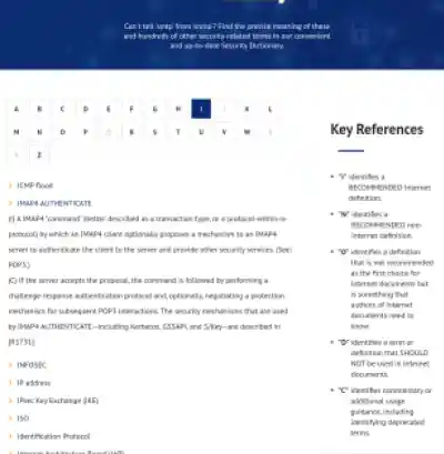 Security Dictionary Homepage Security Dictionary Homepage 308x315 Esm W400